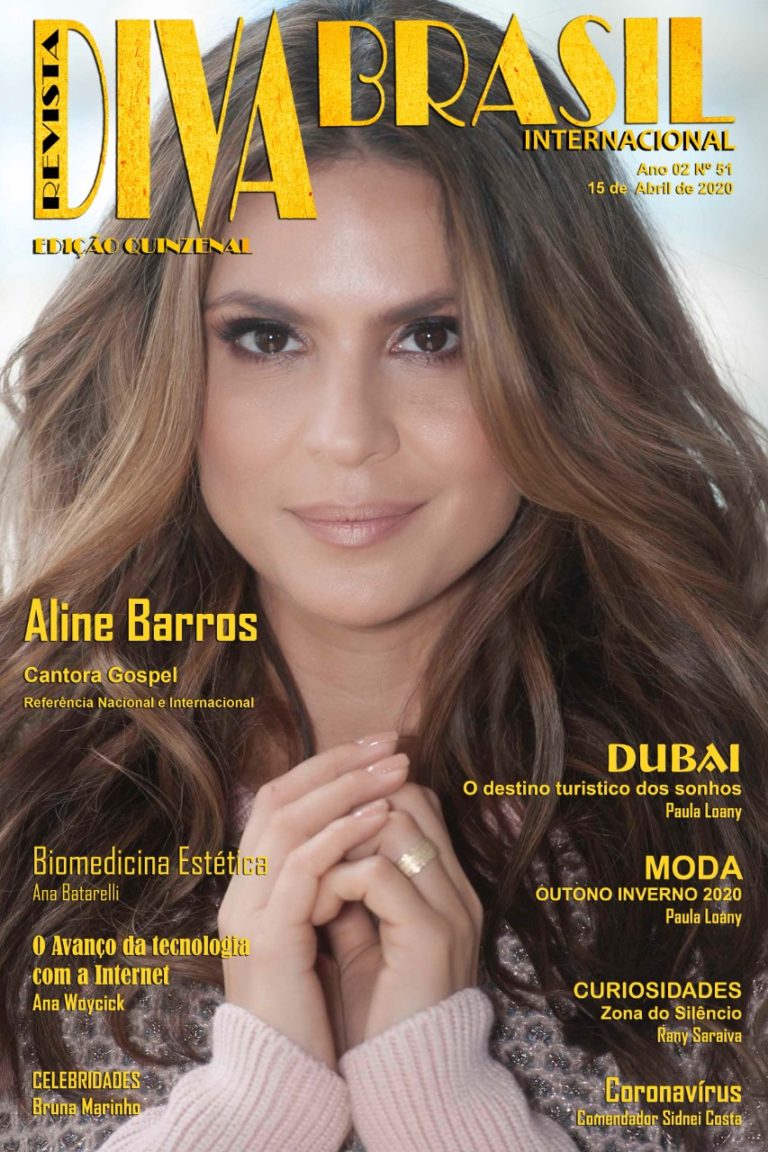 Aline Barros a cantora gospel que tem mais de 60 milhões de seguidores