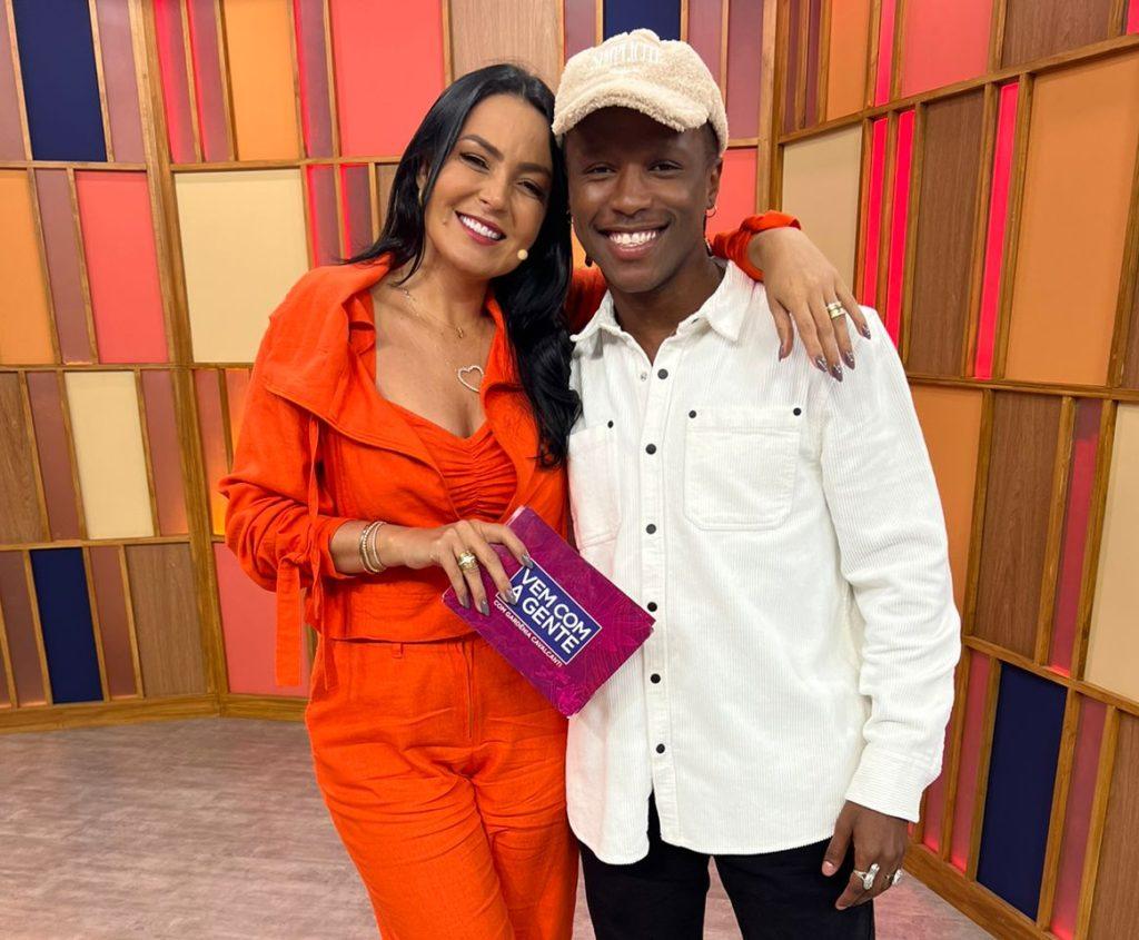 Gardênia Cavalcanti  recebe os artistas IZRRA e Taty Zatto no programa “Vem com a Gente”