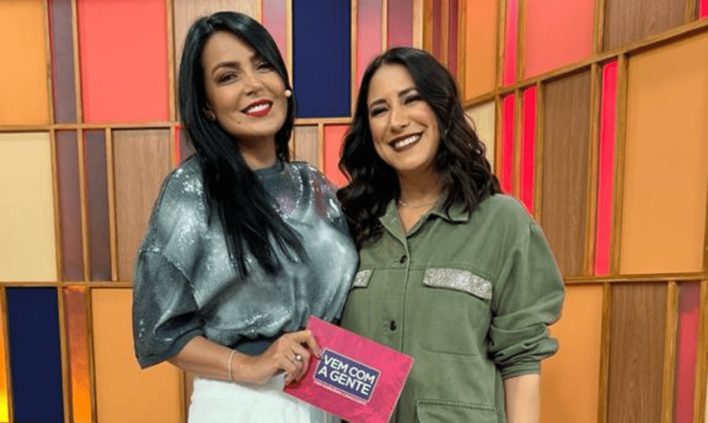 Cantora gospel Ana Nóbrega no "Vem Com A Gente"