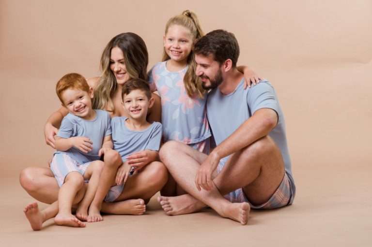 Linha Pijamas em Família da Monthal Home Wear