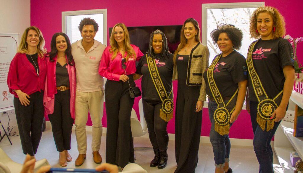 Miss Brasil Terra Morgana Carlos e Flávia Cavalcante apoiam causa em prol de mulheres oncológicas em eventos no Rio e São Paulo